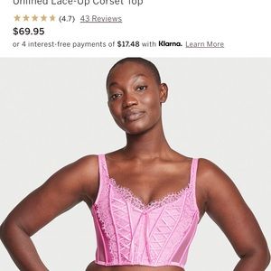 Victoria’s secret corset top